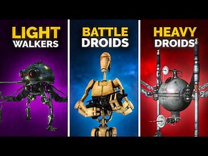 Every Level of CIS Droid in Star Wars Explained
