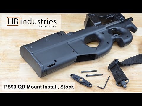 HBI FN PS90 Stock Side QD Mount Install