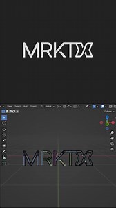 2D animation in Blender for MRKTX 🎨✨ ✅ DM ‘LOGO’ for logo animation inquiries. #logo #animation #art #3d #design #Branding #motiondesign #logoanimation #2D #blender #app #uiux | Ahmad Animation