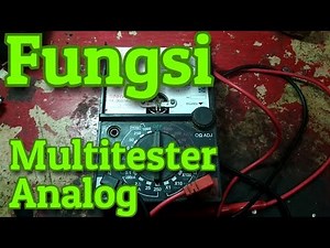 Fungsi Multitester Analog