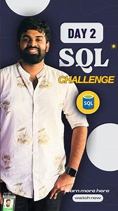 DAY 2️⃣ - 30 Days SQL Challenge #dataanalytics #dataanalysis #data #sql #sqlchallenge #sqltraining