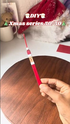 Last Christmas craft 🌟🫶🎄 | DIY cute book marks #artsupplies
