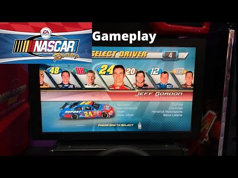 EA Sports NASCAR Racing Arcade Gameplay 2 (Ft. Dad)