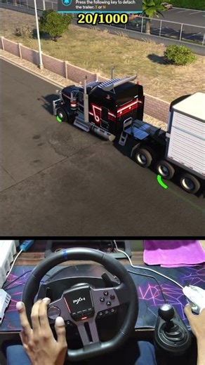 Trailer Parked Perfectly on Spot #viral #shorts