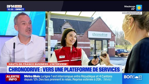 Hauts-de-France Business du mardi 24 juin - Chronodrive : vers une plateforme de services
