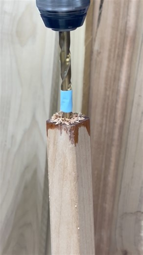Installing a threaded insert. #woodwork #woodworking #woodshop #woodworker | Wildman Design Co.