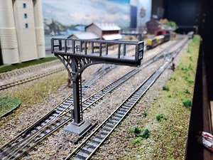 N Scale 3d-printed 1:160 Cantilever Signal Bridge Kit for Dioramas, Terrain, Model Trains, Dollhouses, Landscapes, and Miniatures. - Etsy