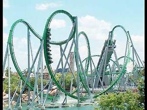 The Incredible Hulk Coaster Queue at Islands Of Adventure