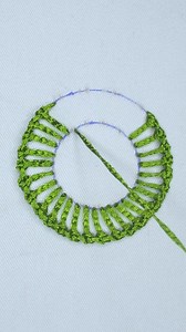 62K views · 218 reactions | ⭐瑱Amazing circle pattern embroidery襁 #love #fblifestyle #viral #reels #trending | Crafty Needles 7 | Facebook