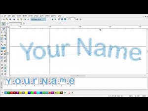 Embroidery Software EOS v.3 plus Tutorials – Font Profiles