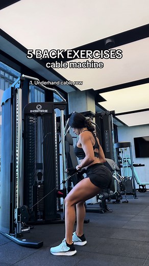5 BACK EXERCISES Using Cable Machine