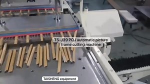 1K views | TAISHENG equipment, picture frame making machine , automatic picture frame making production line machine .super fast cutting, cut ps frame moulding dozen by dozen. #pictureframe #photoframemaking #pictureframing #photoframemaking | Rong Wang Taishengframe | Facebook