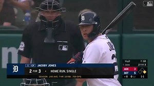 50K views · 1.2K reactions | Today’s performance from JaCoby Jones marks his second career multi-homer game, and establishes a career high with five RBIs. | Detroit Tigers | Facebook