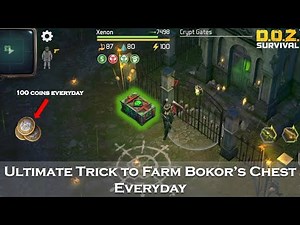 Ultimate Trick to Farm Bokor’s Chest Everyday- Dawn of Zombies: Survival