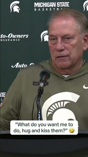 Tom Izzo is not here to coddle his players 😤