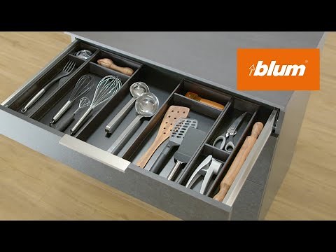 AMBIA-LINE drawer frame: Inner dividing system for drawers | Blum