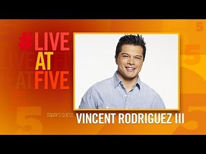 Broadway.com #LiveatFive with Vincent Rodriguez III of CRAZY EX-GIRLFRIEND