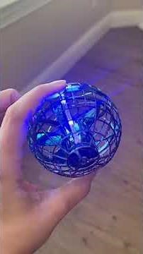 Flying Orb Ball 2024 (Blue) | Magic Hover Spinner Drone for Kids | Boomerang Toy with Lights!