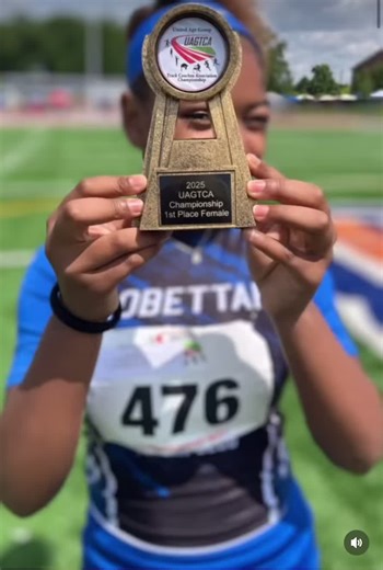 At first I didn’t like track, but I kept pushing and never gave up! This is my 2nd year running and I worked so hard! #onlythebeginning #9-10girls #track #philly #workhard #mobettahgirls #100m #200m #rileyp #run #fyp