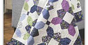 Two Easy Blocks Make Beautiful Flowers - Quilting Digest