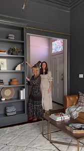 Rolling into the weekend How clever is this sliding bookcase! By designing the bookcase on this sliding system, it creates a cocoon-like feel to the living room while still allowing the space to be opened up when entertaining friends and family. Credit: Via: @saffronandpoe Designer + Fabrication: @brehm_brothers | The Designory Studio | Facebook