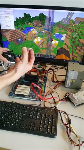 Removing the CPU from a running computer