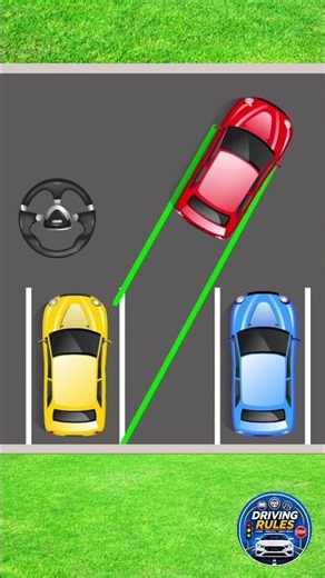 Perfect Reverse Parking Using Mirror Reference Points | Reverse Parking Made Easy 🚗