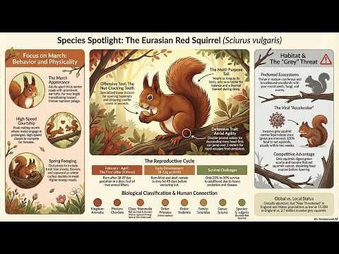The Red Squirrel s Fight-Sciurus vulgaris-Extended version