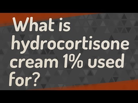 What is hydrocortisone cream 1% used for?