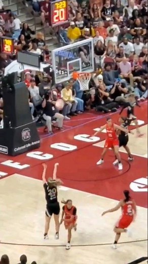 Money Martin with her first WNBA 3 pointer