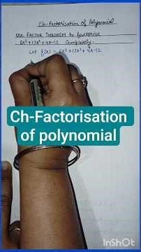 Factorisation of Polynomials | Class 9 Maths | Class 10 Maths|Easy Trick ‪@didacticsofmaths‬ #yt