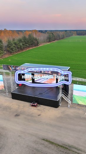 Mobile stage truck trailer on Instagram: "Big stage. Fast setup. Go anywhere. This mobile stage brings the show to you — anytime, anywhere. 👉Want to know more? Contact us! WhatsApp：+86 15649809626 Email：huayuan@hystagetruck.com Web：www.hystagetruck.com #mobilestage #OutdoorEvents #stagetrailer #roadshow #huayuanstage #EventSolutions #ConcertOnWheels #portablestage #stagetruck #hydraulicstage #concertstage #OutdoorConcert"