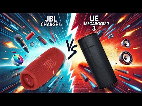 Ultimate Ears (UE) Megaboom 3 vs JBL Charge 5 Speaker Showdown! Which is BEST?