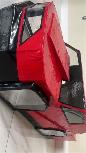 New cardboard interceptor: Tornado Attack 1! (Reupload) #stormchasers #tornado #fyp