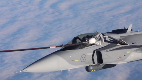 NATO Airpower in the Arctic F-35 and Gripen in Action