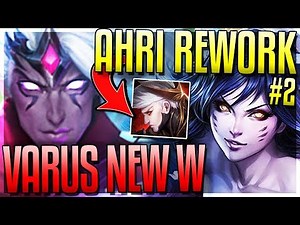 NEW VARUS W! AHRI REWORK AGAIN?! LUX SHIELD DEALS DMG NOW?? - New 8.8 Changes - League of Legends