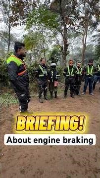 engine braking explained | missing geas | #ytshorts #biker #motovlogger