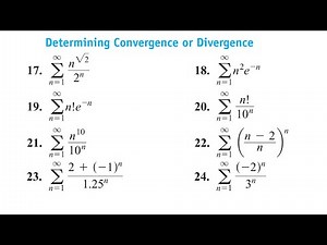 Converges and diverges series check by root and ratio test || Thomas Calculus exercise 10.6 solution