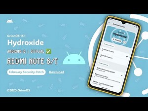 Orion OS 15.1 Based on Android 15 for Redmi Note 8/T (Gingko) | Android 15 | Detailed Review