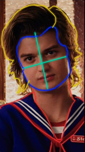 How to draw steve from stranger things #shorts #strangerthings #drawing