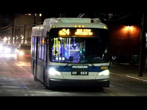 MTA New York City Bus 2011 New Flyer "Xcelsior" XD40 4810 On The Q24