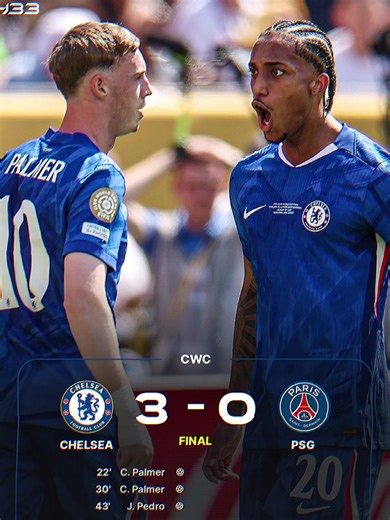 Final CWC 2025: Chelsea Vs PSG Highlights