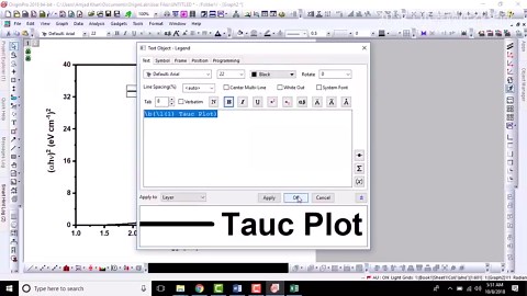Origin分析UV-Vis数据-如何用Tauc曲线计算带隙