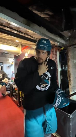 18K views · 538 reactions | To be clear these pro athletes are very athletic.  | San Jose Sharks | Facebook