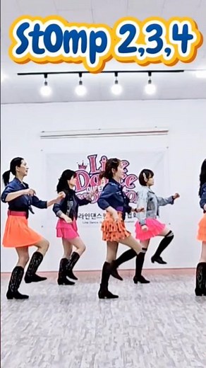 Stomp 2,3,4 Line dance 4 #2341studios