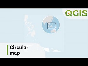 QGIS: Create circular maps