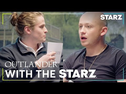 Outlander | John Bell and Charles Vandervaart Play Catchphrase | Season 7