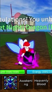 BRO GOT VIOLET NIGHT DRAGON SKIN IN BLOXFRUITS || #roblox #bloxfruits #viral #short #shorts