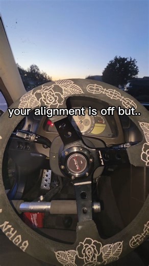 Alex on Instagram: "Alignment is $120 but rotating my steering wheel is FREE 💀😎 #brokenalignment #quickrelease #sketchycarmods #carfails #mechaniclife #carproblems #diycarfix #lexusis300"