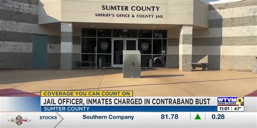 Detention officer among 16 arrested in Sumter County Jail contraband bust